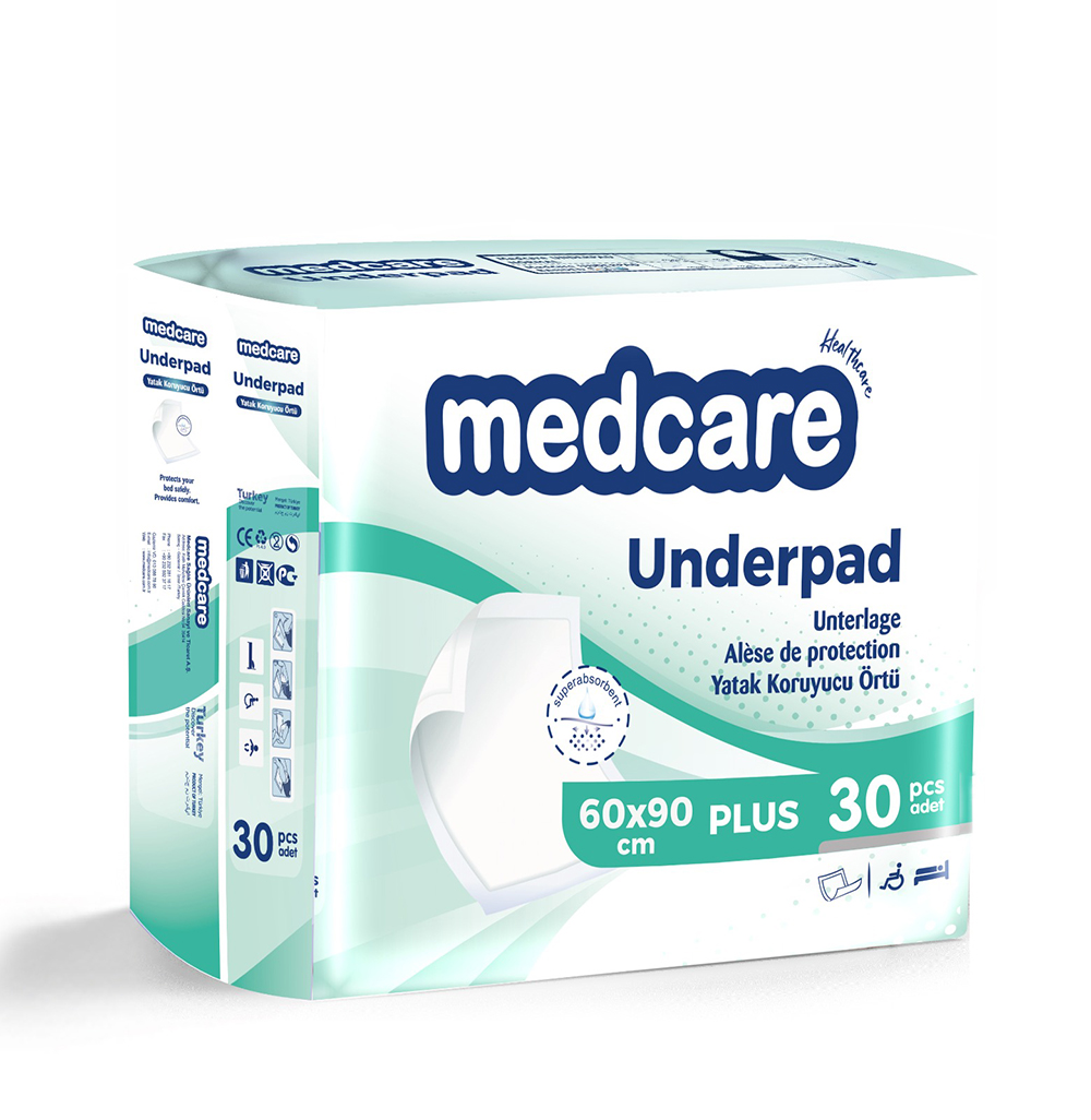 Υποσέντονο MedCare 60X90cm 30pcs