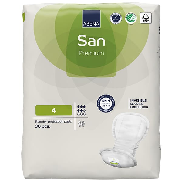 Σερβιέτες ABENA San No4 Premium, 30τεμ.